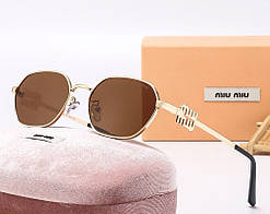 Жіночі сонцезахисні окуляри Miu (2121) brown