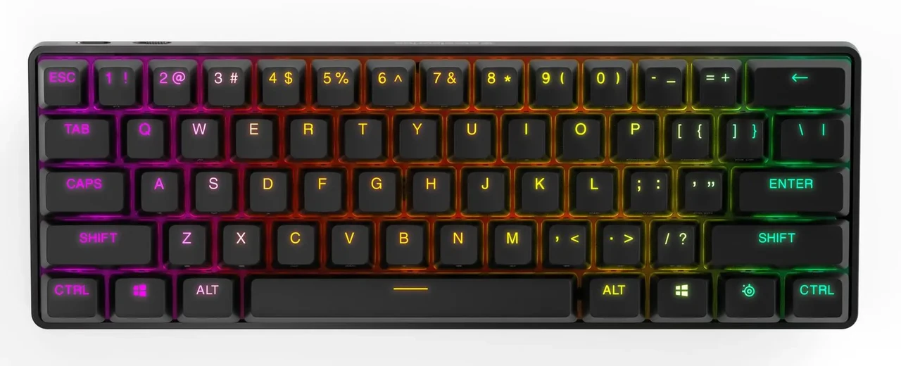 Бездротова механічна клавіатура SteelSeries Apex Pro Mini
