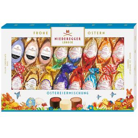 Шоколадные яйца Niederegger Ostereiermischung 250g