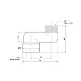Ексцентрик радіаторний Icma 1/2"х3 см №720, фото 3