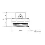 Кран Маєвського SD Plus 3/4" SD210W20, фото 3