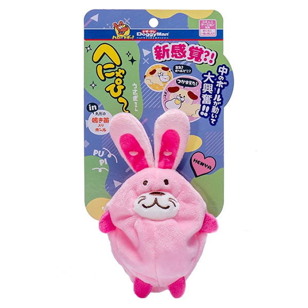М’яка іграшка з пищалкоюDoggyMan Rabbit ДОГГІМЕН кролик для собак