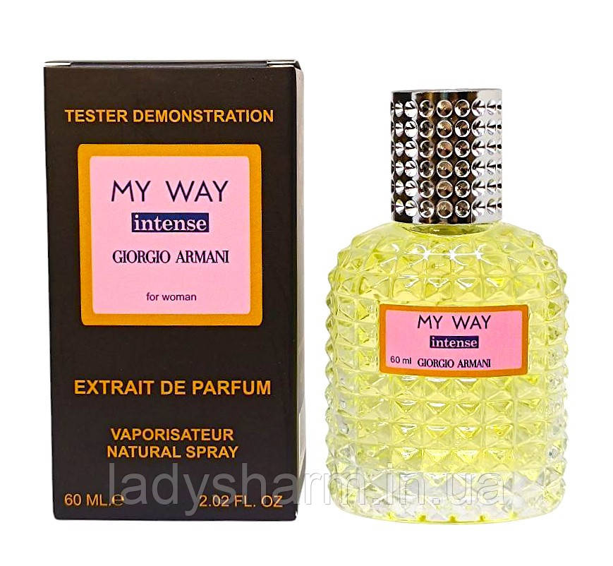 Тестер VIP Giorgio Armani My Way Intense ( Армані Май Вей Інтенс), жіночий 60 мл, фото 1