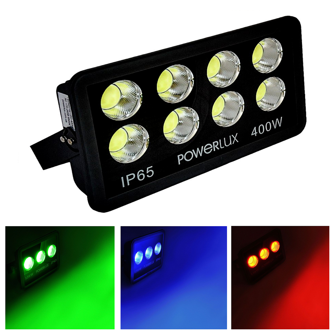 Вуличний LED COB Прожектор різні кольори PWL 400 W IP65-COLOR