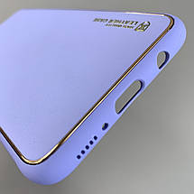 Чохол для Samsung Galaxy A50s шкіряний матовий чохол на телефон самсунг а50с бузковий u9h, фото 4