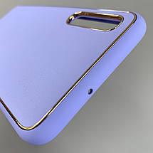 Чохол для Samsung Galaxy A50s шкіряний матовий чохол на телефон самсунг а50с бузковий u9h, фото 5