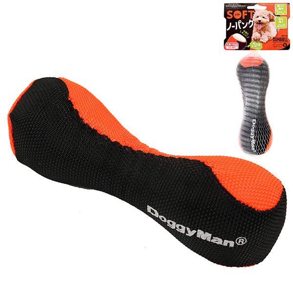 М'яка гантель з наповнювачем DoggyMan Soft Dumbbell ДОГГІМЕН іграшка для собак, розмір S