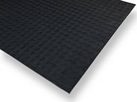 Гума набічна листова преміум'якості Favor/Фавор — Volna/Вольна 570*380*6 мм колір Чорний