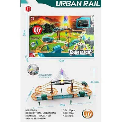 Залізна дорога, треки, гаражі