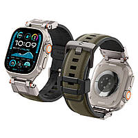 Ремінець Spigen для Apple Watch (49mm/46mm/45mm/44mm/42mm) - DuraPro Armor, Military Green (AMP09102)