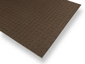 Гума набічна листова преміум'якості Favor/Фавор — Volna/Хвиля 570*380*6 мм колір Коричневий