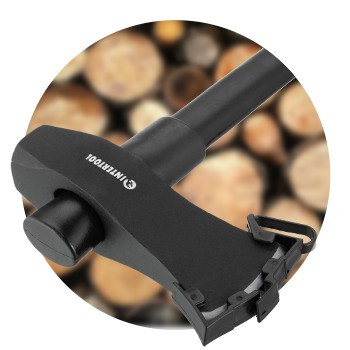 Колун кований 2500 г, ручка з фібергласу INTERTOOL HT-0273 Колун кований