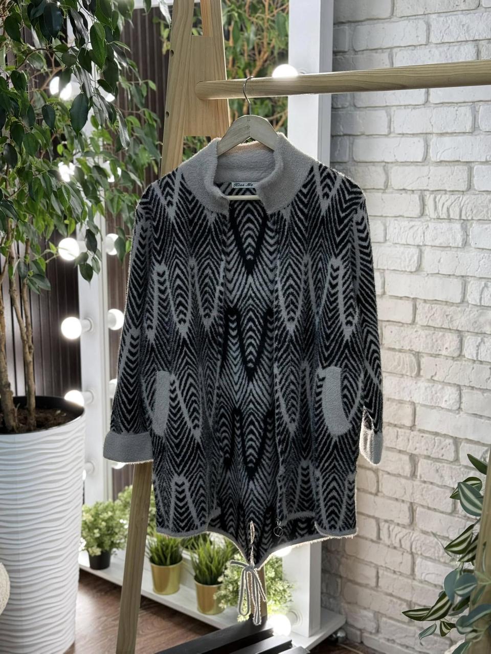 Неймовірний жіночий кардиган, тканина "Альпака" 46, 48, 50, 52 розмір 46