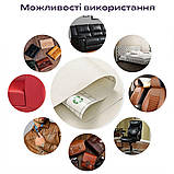 Самоклеюча екошкіра у рулоні 1.37х3м х 0.5мм Молочний SW-00000281, фото 6