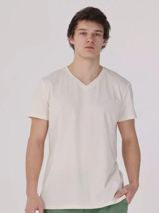 Футболка чоловіча Мальта 25/М179-24 молочна S молочний, фото 1