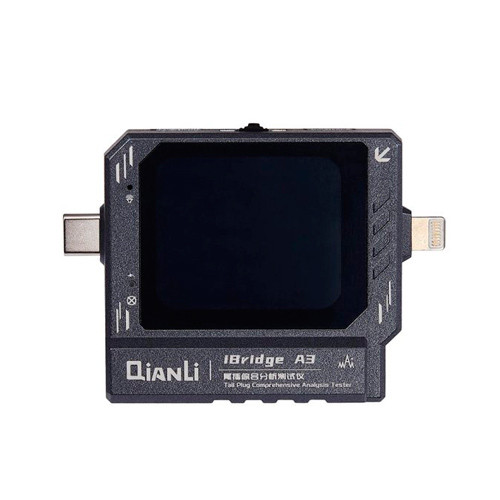 USB тестер діагностики роз'ємів живлення Type-C і Lightning, QianLi iBridge A3