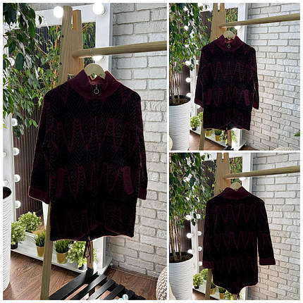 Неймовірний жіночий кардиган, тканина "Альпака" 46, 48, 50, 52 розмір 46, фото 1