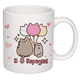 Чашка з друком "З 8 березня !" 330мл (колір білий) (22964), фото 2