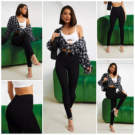 Неймовірні жіночі джегінси, тканина "Джинс" 42, 44, 46, 48, 50, 52 розмір 42, фото 1