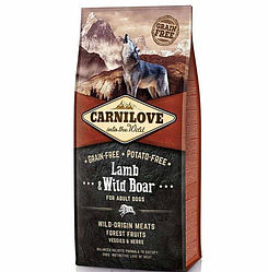 Carnilove (Карнилав) Adult Lamb & WildBoar сухий корм з ягням і диким кабаном 1.5кг