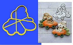 Пластикова вирубка "Зайка №81"