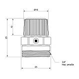 Кран Маєвського SD Plus 3/4" ручний SD211W20, фото 3