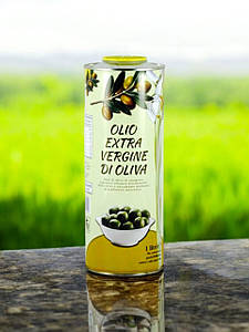 Оливкова олія Oil Extra Vergine (Тарілка) 1л жб — асорті