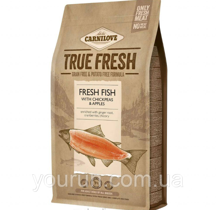 Carnilove True Fresh Fish корм для дорослих собак з рибою 11.4кг
