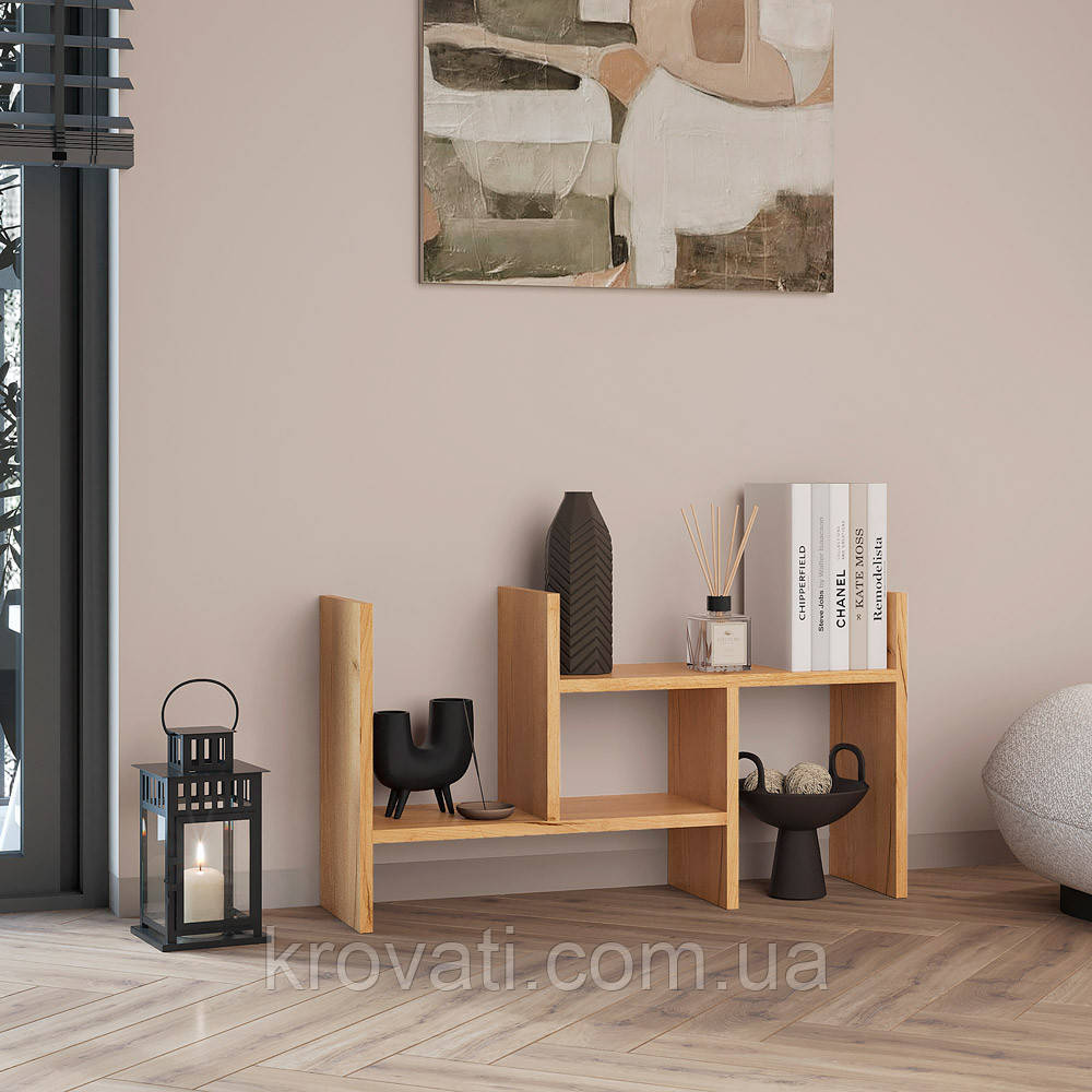 Полиця-трансформер П-38, Компаніт, Дуб крафт золотий