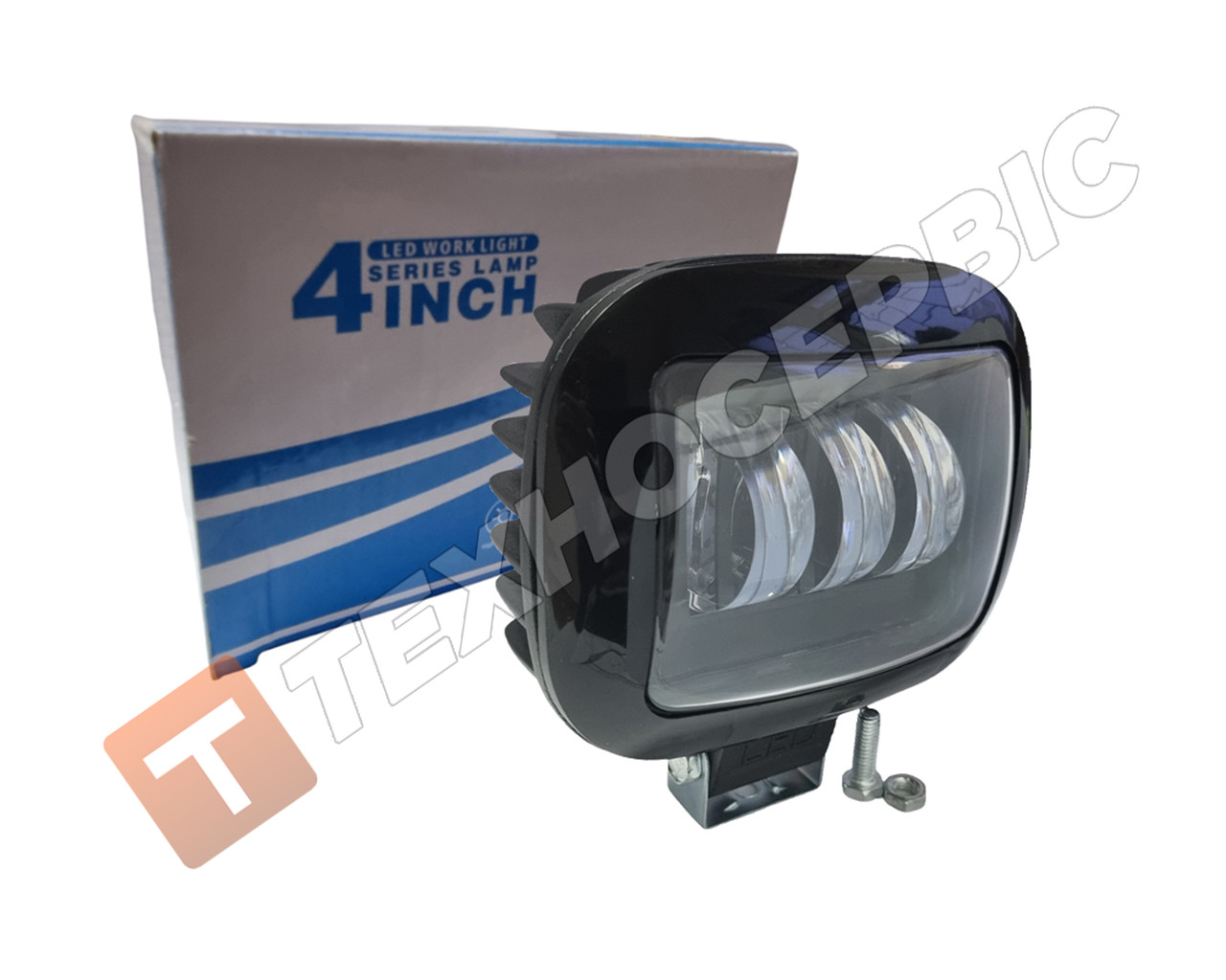 Світлодіодна LED фара 30W 3лінзи ( СТГ)