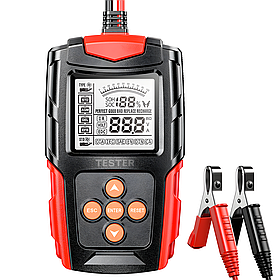 Тестер акумуляторних батарей (тестер АКБ) Foxsur FBT-200 12 В/24 В 3-200 А/г