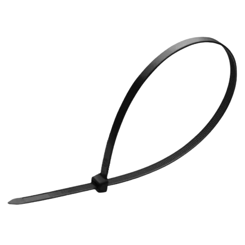 Хомут пластиковий 4,6*300мм чорний 100шт/уп INEGVA, фото 1