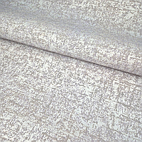 Шпалери вінілові 10.05 × 1.06 м Слов’янські шпалери 1250-03, сірі у вітальню, спальню, коридор, офіс, дитячу кімнату