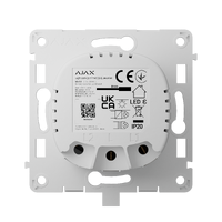 Ajax LightCore (Dimmer) – Реле для бездротового розумного сенсорного диммерного вимикача світла Ajax LightSwitch, фото 3
