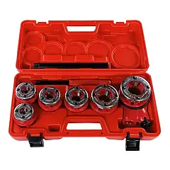 Набори різьбонарізні, плашки мітчики, клупи