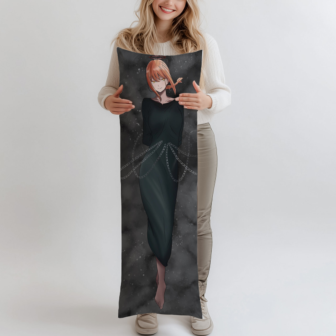 Дакімакура Макіма, (подушка обіймашка) 120*40 см