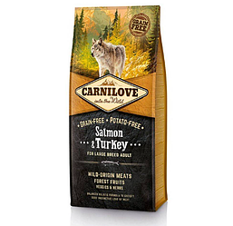 Carnilove Adult Large Salmon & Turkey з лососем та індичкою для дорослих собак великих порід 12кг