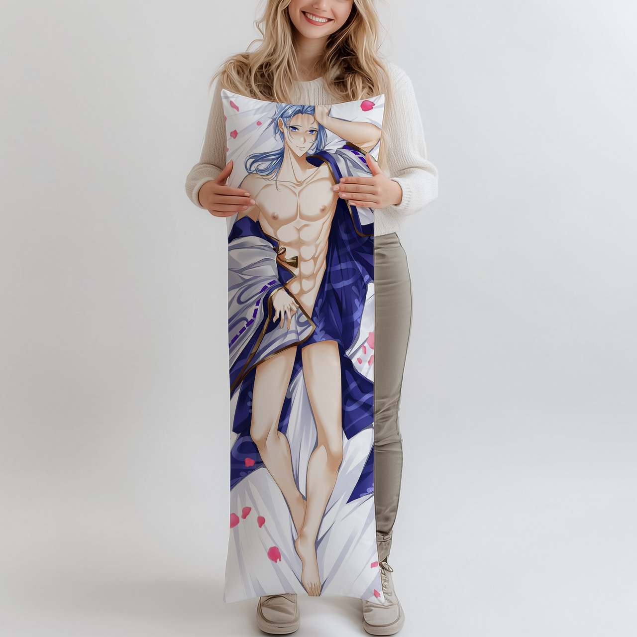 Дакімакура Геншин Аято, (подушка обіймашка) 120*40 см