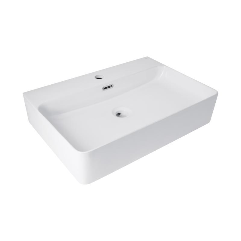 Раковина Qtap Nando LT 600х420х130 White QT12116146W