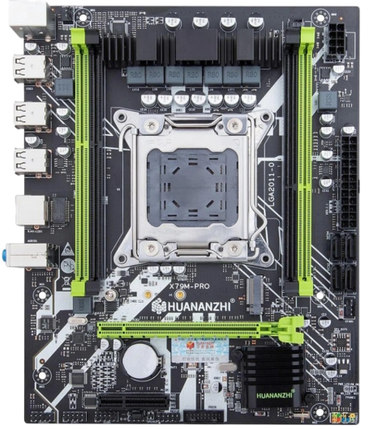 Материнська плата Huananzhi X79M Pro LGA 2011 (HZH-X79M-PRO), фото 1