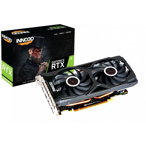 Відеокарта GeForce RTX 2060 Super 8GB Inno3D Twin X2 (N206S2-06D6-1710VA15L) Б/В