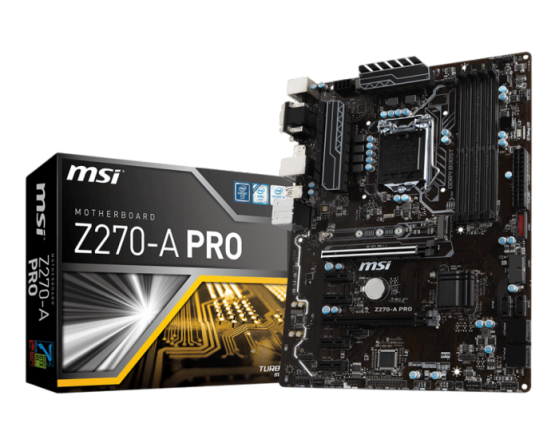 Материнська плата MSI Z270-A PRO LGA 1151v1 (Z270-A PRO) Б/В