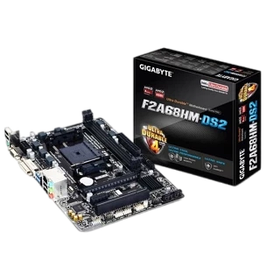Материнська плата Gigabyte GA-F2A68HM-DS2 Socket FM2+ (GA-F2A68HM-DS2) Б/В