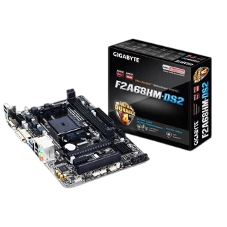Материнська плата Gigabyte GA-F2A68HM-DS2 Socket FM2+ (GA-F2A68HM-DS2) Б/В, фото 1