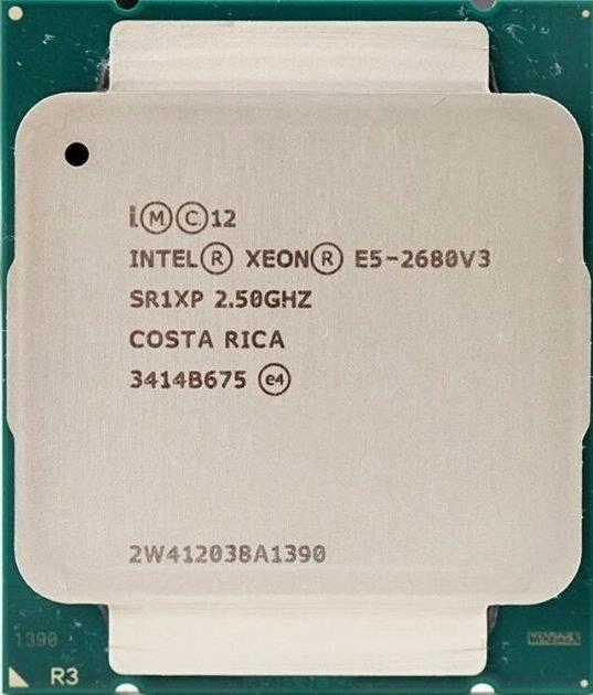 Процесор Intel Xeon E5 2680 v3 LGA 2011v3 (BX80644E52680V3) Б/В
