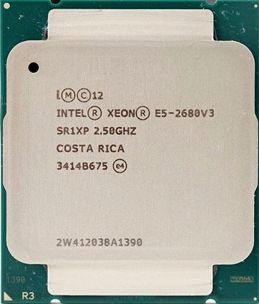 Процесор Intel Xeon E5 2680 v3 LGA 2011v3 (BX80644E52680V3) Б/В, фото 1
