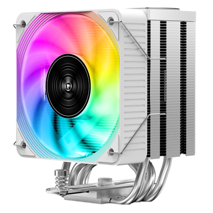 Повітряне охолодження Jiushark JF100RS RGB White, фото 1
