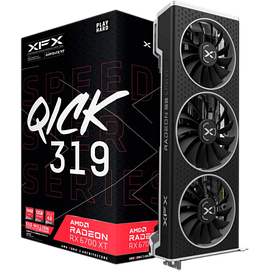 Відеокарта AMD Radeon RX 6700 XT 12GB XFX Speedster Qick 319 Black Gaming (RX-67XTYPBDP) Б/В