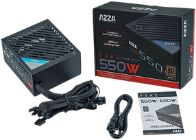 Блок живлення Azza PSAZ-550W 550W 80+ Bronze (PSAZ-550W)