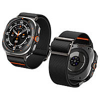 Нейлоновий ремінець Spigen для Samsung Galaxy Watch Ultra (47mm) - Lite Fit, Black (AMP08772)